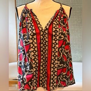 Velvet by Graham & Spencer Black and Red Camisole